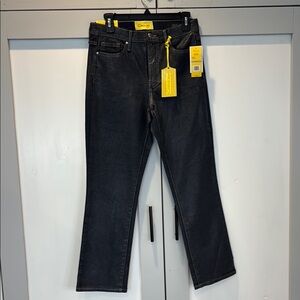 Sam Edelman Circus NY Womens High-Rise Slim Straight Blue Foil Denim
Size 27
